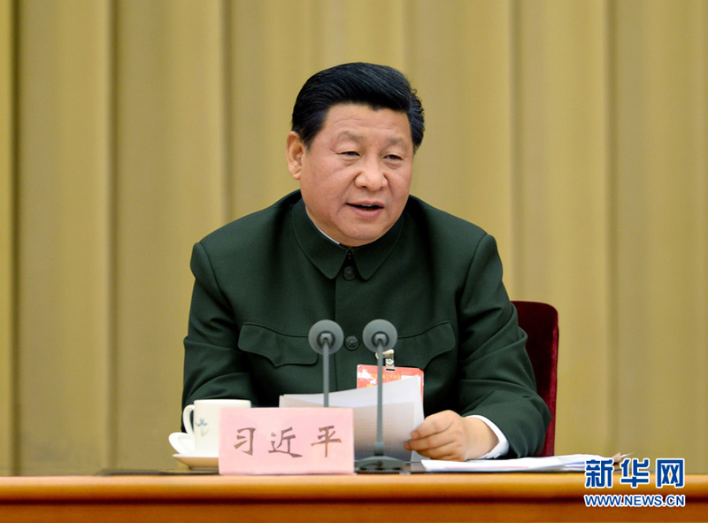 12月3日至4日，全軍裝備工作會(huì)議在北京召開。中共中央總書記、國家主席、中央軍委主席習(xí)近平在會(huì)上發(fā)表重要講話。 新華社記者李剛攝