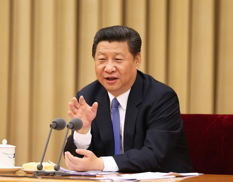 5月18日至20日，中央統戰工作會議在北京舉行。中共中央總書記、國家主席、中央軍委主席習近平在會上發表重要講話。新華社記者 馬佔成 攝