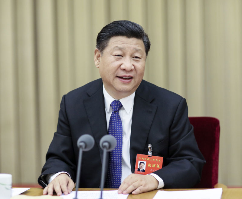 12月20日至21日，中央城市工作會(huì)議在北京舉行。中共中央總書(shū)記、國(guó)家主席、中央軍委主席習(xí)近平發(fā)表重要講話。新華社記者 蘭紅光 攝