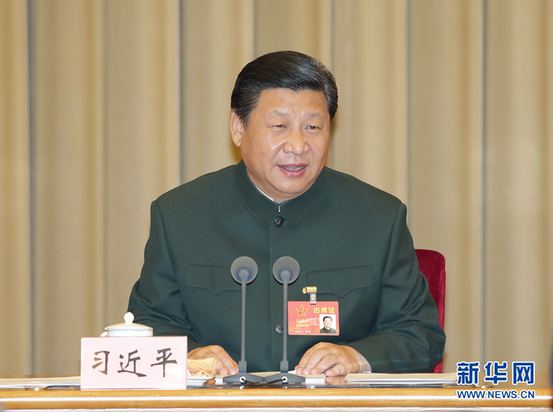 中央軍委改革工作會議2015年11月24日至26日在京舉行。習近平出席會議並發表重要講話。記者李剛攝