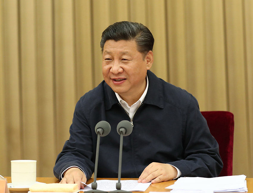 7月26日至27日，省部級主要領導干部“學習習近平總書記重要講話精神，迎接黨的十九大”專題研討班在京舉行。中共中央總書記、國家主席、中央軍委主席習近平在開班式上發(fā)表重要講話。新華社記者馬佔成攝