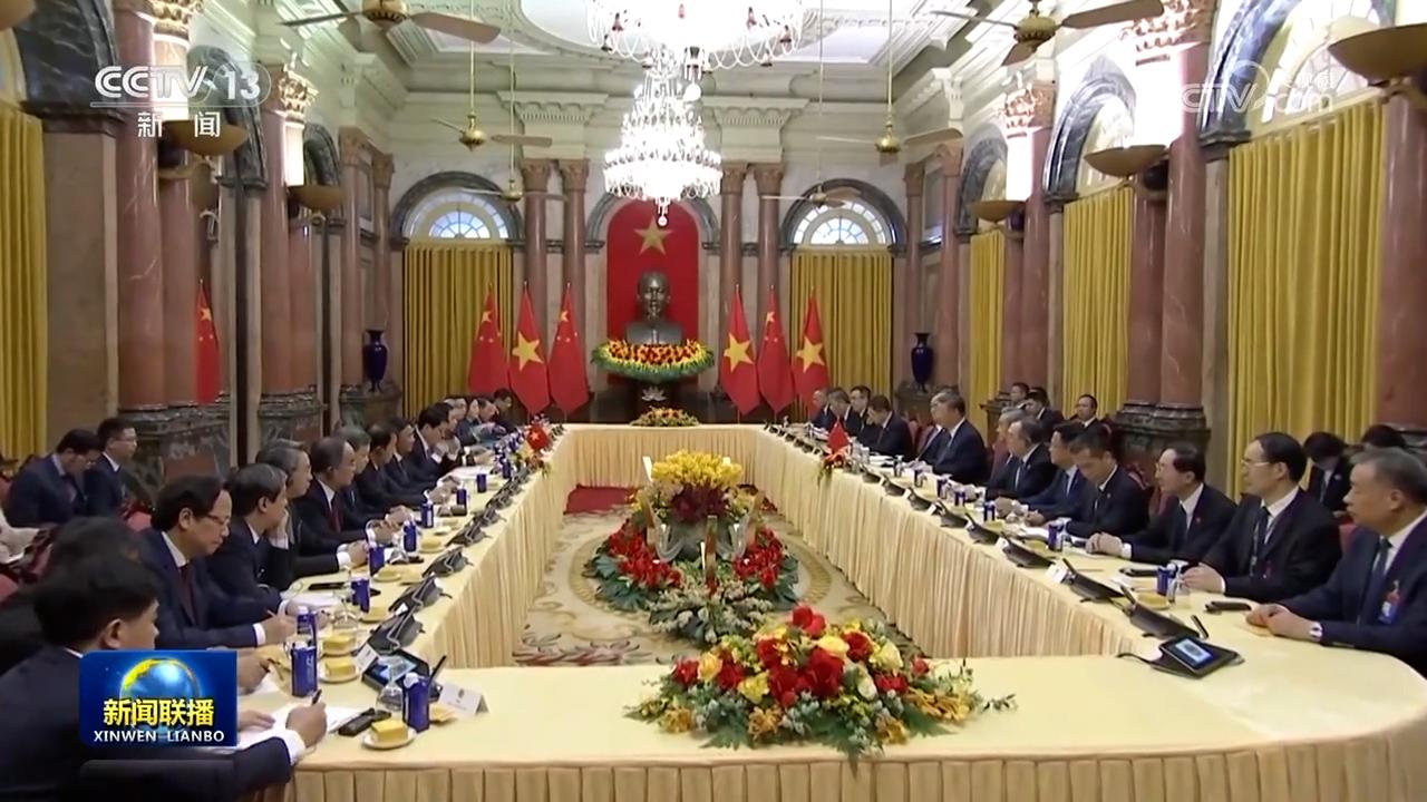習(xí)近平會見越南國家主席